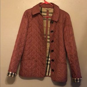 Pink Burberry Jacket